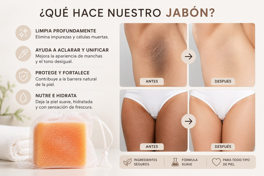 Dúo Jabones Aclarantes: Limpieza y Despigmentación Profunda
